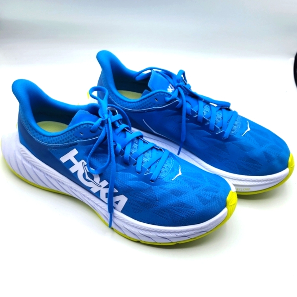 Women’s 9 NARROW Hoka One One Running Sneakers Carbon X 2 Endurance Racer Shoes